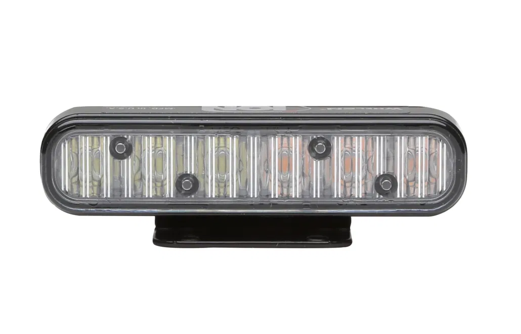 IONC – WHELEN Warning Light, 4.1 Inch Length x 1.25 Inch Width x 1 Inch Height Mini Bar Universal Mount LED Clear Len...